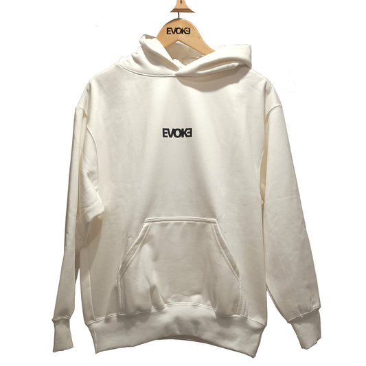 Moletom Evoke Canguru Optical Art Culture - Off-White
