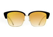 Óculos de Sol Evoke Brigite G01S Brown Shine/ Brown Gold Flash Unico