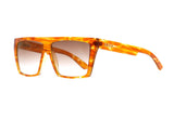 Óculos de Sol Evoke EVK 15 G23 New Demi Blondie / Brown Degradê - Lente 5,6 cm