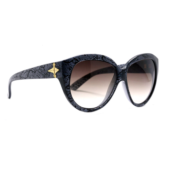 Óculos de Sol Evoke Déjà Vu Cat Style Dark Lace/ Brown Degradê