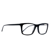 Óculos de Grau Evoke Outline A01 Black Matte Black Shine Lente 5,4 Cm