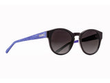 Óculos de Sol Evoke EVK 16 Black Shine Temple Blue/ Gray Total