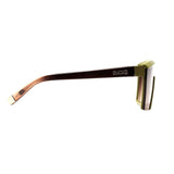 EVOKE FUTURAH - ÓCULOS DE SOL E01 Moss Green Brown/ Brown Gradient UNICO