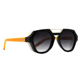 Óculos de Sol Evoke Avalanche LA01 Black Yellow Shine / Gray Gradient Unico - Lente 5,3 cm