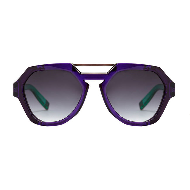 Óculos de Sol Evoke Avalanche T09 Purple Turquoise / Gray Gradient Unico - Lente 5,3 cm