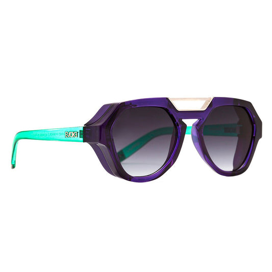 Óculos de Sol Evoke Avalanche T09 Purple Turquoise / Gray Gradient Unico - Lente 5,3 cm