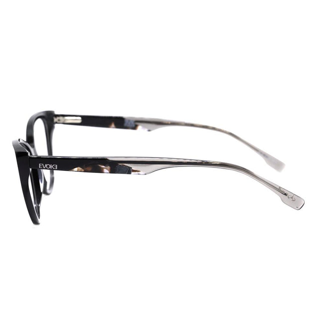Óculos de Grau Evoke EVK RX5 A01 BLACK SHINE - Lente 5,3 cm