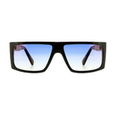 Óculos de Sol Evoke B-Side A01 Black Shine Gold/ Blue Gradient Lente 5,8 cm