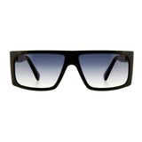 Óculos de Sol Evoke B-Side São Paulo Black A05 Black Shine/ Gray Gradient Lente 5,8 cm