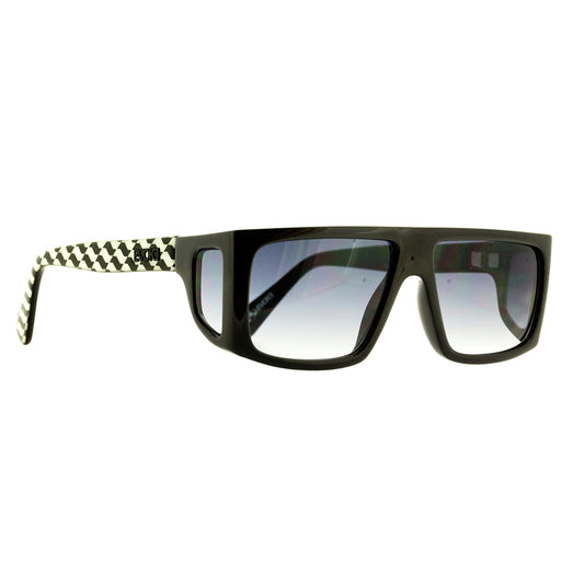 Óculos de Sol Evoke B-Side São Paulo Black A05 Black Shine/ Gray Gradient Lente 5,8 cm