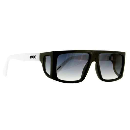 Óculos de Sol Evoke B-Side A10 Black Matte White Black/ Gray Gradiente Lente 5,8 cm