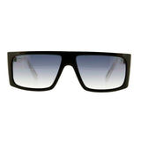 Óculos de Sol Evoke B-Side A10 Black Matte White Black/ Gray Gradiente Lente 5,8 cm