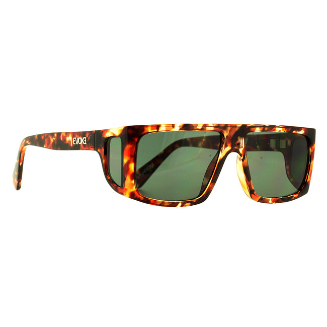 Óculos de Sol Evoke B-Side G22 Turtle Shine Gold/ Light Green Lente 5,8 cm