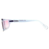 Óculos de Sol Evoke B-Side T02 Light Blue Crystal Silver/ Red Gradient Lente 5,8 cm
