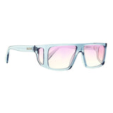 Óculos de Sol Evoke B-Side T02 Light Blue Crystal Silver/ Red Gradient Lente 5,8 cm