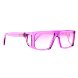 Óculos de Sol Evoke B-Side T03 Lilac Crystal Shine Gold/ Violet Gradient Lente 5,8 cm