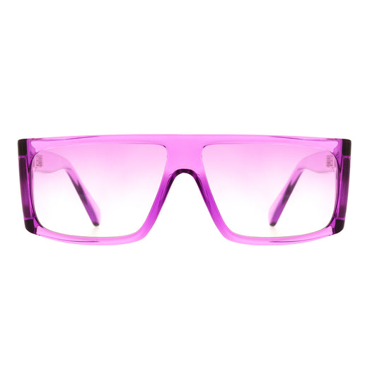 Óculos de Sol Evoke B-Side T03 Lilac Crystal Shine Gold/ Violet Gradient Lente 5,8 cm