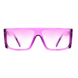 Óculos de Sol Evoke B-Side T03 Lilac Crystal Shine Gold/ Violet Gradient Lente 5,8 cm