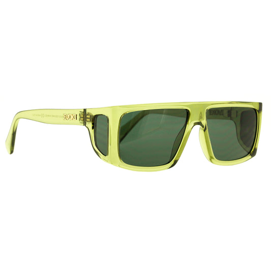Óculos de Sol Evoke B-Side T04S Green Crystal Matte Gold/ Green Gold Flash Lente 5,8 cm