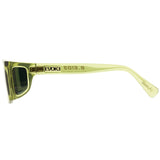 Óculos de Sol Evoke B-Side T04S Green Crystal Matte Gold/ Green Gold Flash Lente 5,8 cm