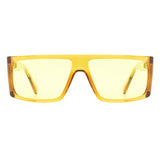 Óculos de Sol Evoke B-Side Yago Dora YD02 Crystal Ambar Caramel/ Yellow Lente 5,8 cm