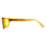 Óculos de Sol Evoke B-Side Yago Dora YD02 Crystal Ambar Caramel/ Yellow Lente 5,8 cm