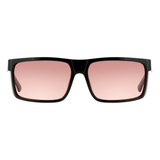Óculos de Sol Evoke Shift W01 Black Shine Wood Brown Gold/ Brown Gradient Lente 5,2 cm