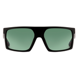 Óculos de Sol Evoke Shift Big A12 Black Matte Light Gold/ Green Total Lente 5,9 cm