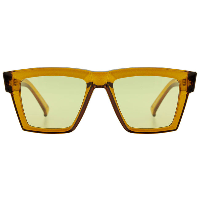 Óculos de Sol Evoke Time Square Yago Dora YD02 Crystal Ambar Caramel/ Yellow Total