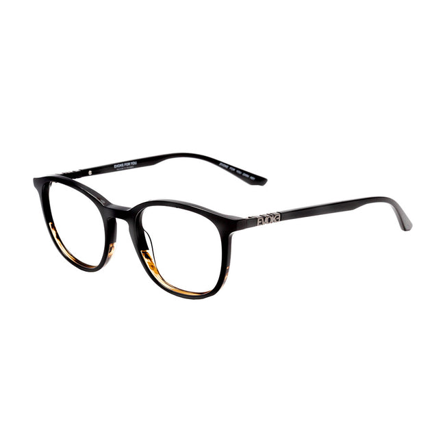 Óculos de Grau Evoke For You DX84 H01 Black Shine Marble - Lente 5,1 cm