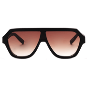 Óculos de Sol Evoke Avalanche Dive WD01 Black Matte Radica Gun/ Brown Gradient - Lente 13 cm