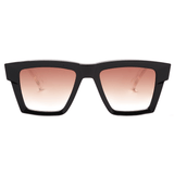 Óculos de Sol Evoke Time Square AT01 Black Crystal Wood Gun/ Brown Gradient - Lente 4,9 cm