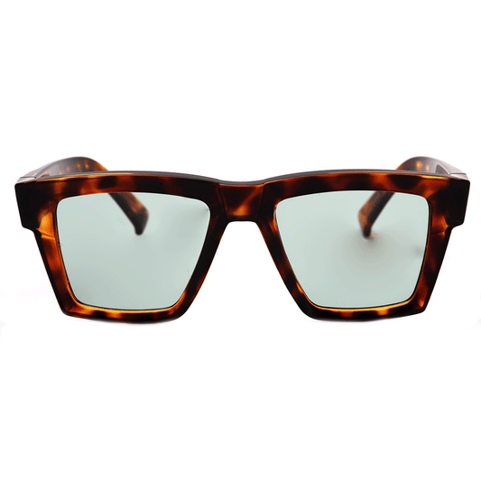 Óculos de Sol Evoke Time Square G21 Turtle Retro Gold Light/ Green Total - Lente 4,9 cm