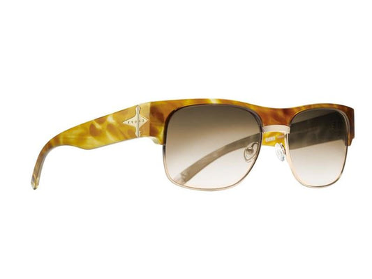 Óculos de Sol Evoke Capo II G23 Demi Blondie Gold/ Brown Degradê