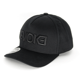 BONÉ EVOKE EVK 4 Baseball 6 Aba Curva Caviar Preto Snapback