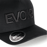 BONÉ EVOKE EVK 4 Baseball 6 Aba Curva Caviar Preto Snapback