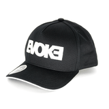 BONÉ EVOKE EVK 9 Baseball 5  Aba Curva Black White Preto Snapback