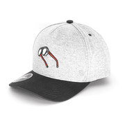 BONÉ EVOKE EVK 11 Baseball 5 Aba Curva Avalanche Cinza/Chumbo Snapback