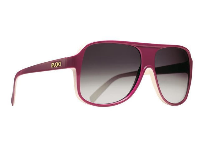 Óculos de Sol Evoke Evk 04 Purple Bege/ Brown Degradê
