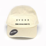 Evoke Boné EVK 18B Five Panel Aba Curva Fashion Style Nude Strapback
