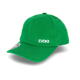 Evoke Boné EVK 20D Baseball 6 Aba Curva Verde Brasil Verde Strapback