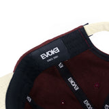 Evoke Boné EVK 22 Baseball 6 Aba Curva Sand Wine Vinho Strapback