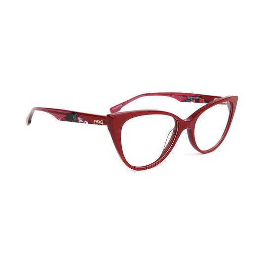 Óculos de Grau Evoke EVK RX5 D01 VINHO BRILHO Lente 5,3 cm