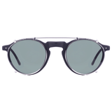 Óculos de Grau Evoke Round Clip On Matte Black/ Verde G-15