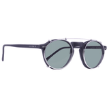 Óculos de Grau Evoke Round Clip On Matte Black/ Verde G-15