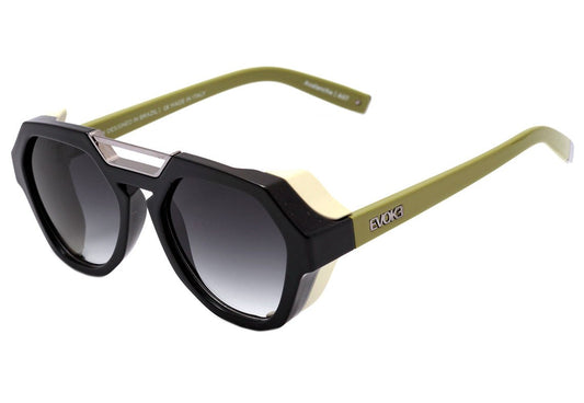 Óculos de Sol Evoke Avalanche A07 SHINE MOSS GUN GRAY GRADIENT TAM 53 MM