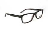Óculos de Grau Evoke For You DX82 H01 Black Shine TURTLE TAM 56 MM
