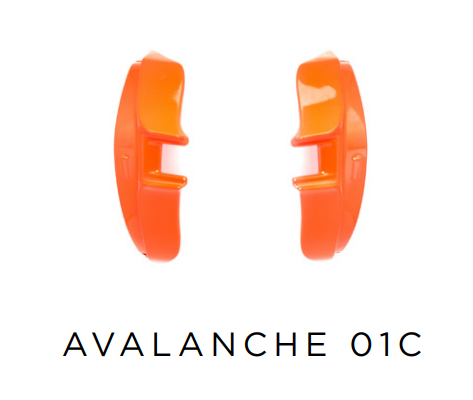 Evoke Side Block Avalanche - 01C Orange Fluor
