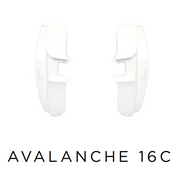 Evoke Side Block Avalanche - 16C White