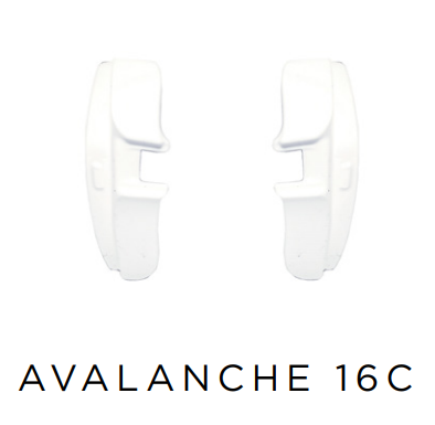 Evoke Side Block Avalanche - 16C White